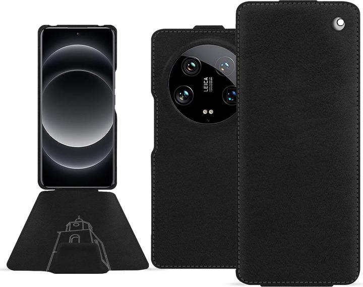 Actual product image Noreve Vertical leather shell (Xiaomi 14 Ultra)