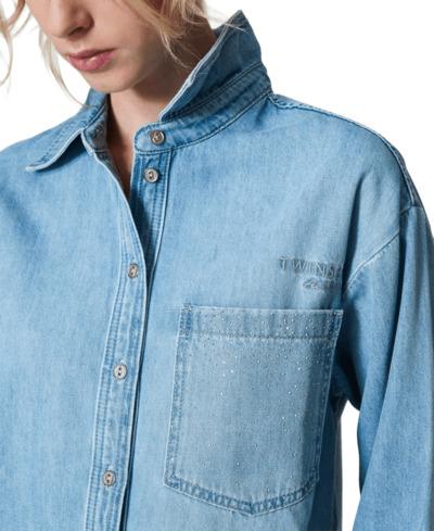 Produktbild Twinset Actitude Camicie Denim Chiaro (M)