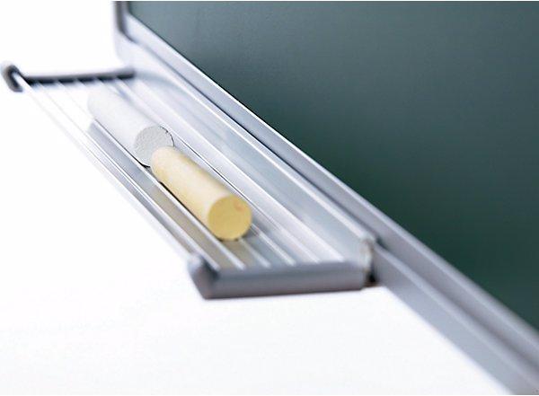 Produktbild eurokraft basic Kreidetafel, Tafelfarbe Grün, BxH 1200x900 mm (Wandtafel, 60 x 90 cm)