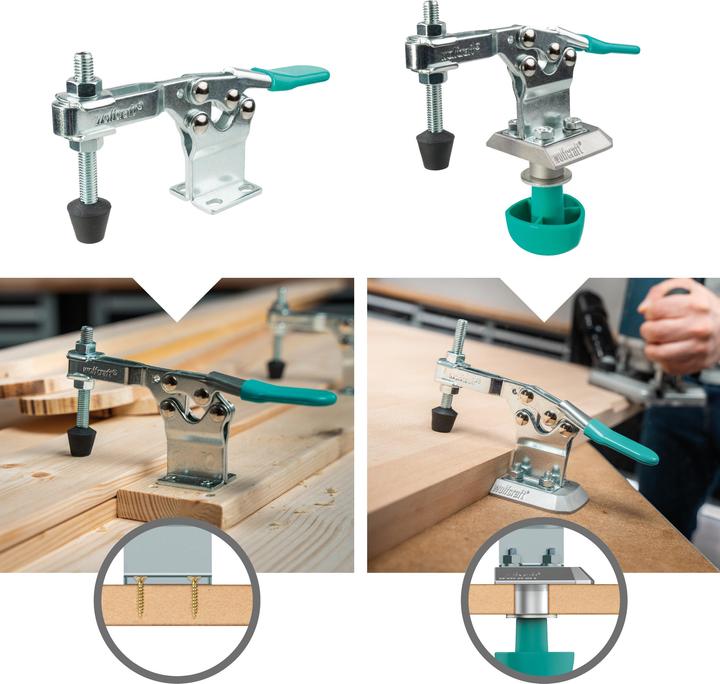 Immagine prodotto wolfcraft Dispositivo mobile a sgancio rapido (38 mm)