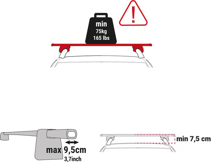 Immagine prodotto Quechua Compact Roof (Tenda sul tetto, 56 kg, 2 persone)