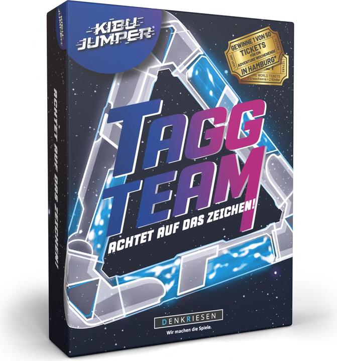 Denkriesen - KIBU JUMPER® - Tagg Team - "Achtet auf das Zeichen!" (Deutsch)