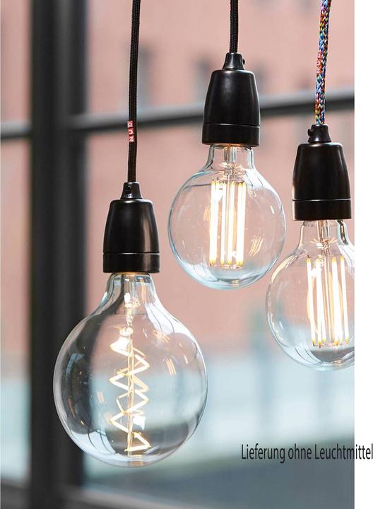 Actual product image NUD Collection Classic Black Pendant Light (E27)