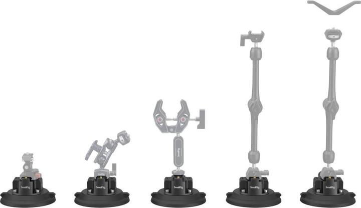 Immagine prodotto SmallRig Supporto per telecamera a ventosa da 4 pollici (Accessori video vari)