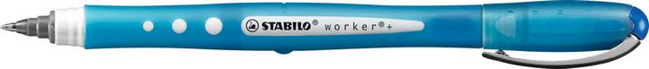 Produktbild STABILO worker+ colorful Tintenroller (Rot, Schwarz, Grün, Blau, 4 x)