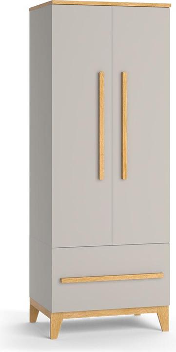 Immagine prodotto VitaliSpa Kinderkleiderschrank Malia, Cashmere-Eiche, 70 x 186.8 cm (70 cm)