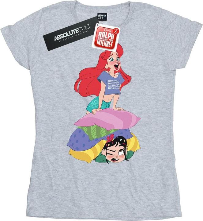 Immagine prodotto Disney Wreck It Ralph Ariel And Vanellope Maglietta Donna (S)