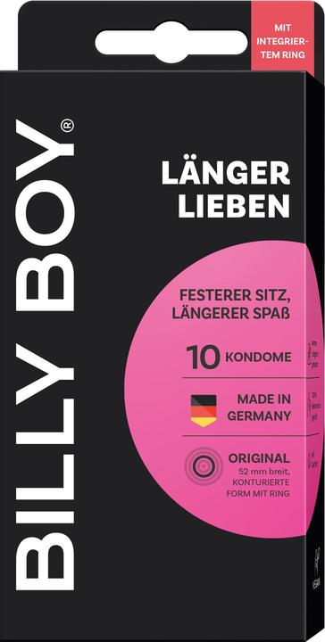 Actual product image Mapa Billy Boy - Länger lieben Condoms - 10 st. (10 pcs.)