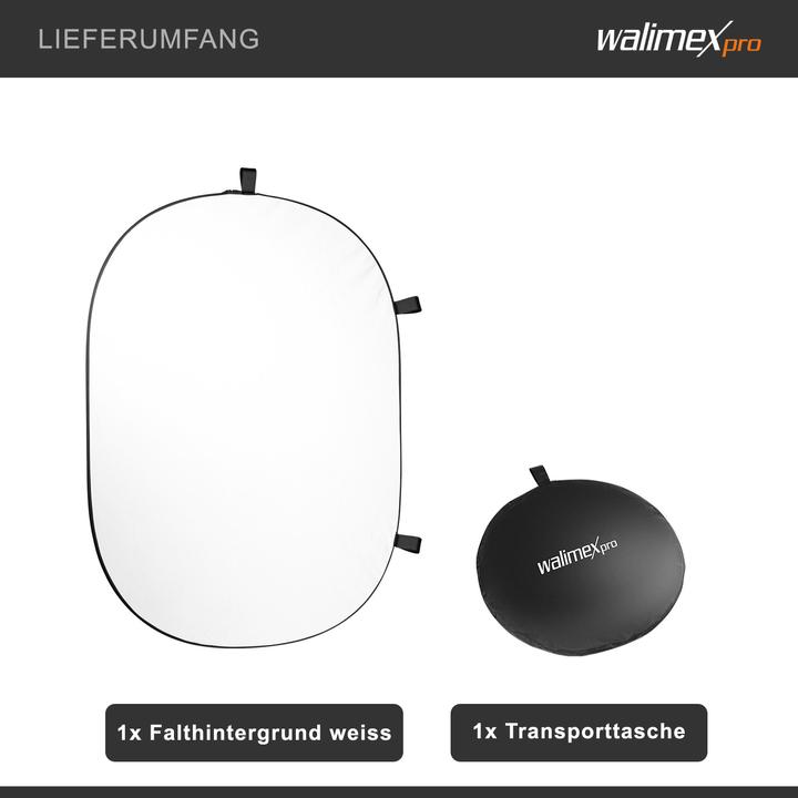 Produktbild Walimex Falthintergrund (140 cm, 195 cm)