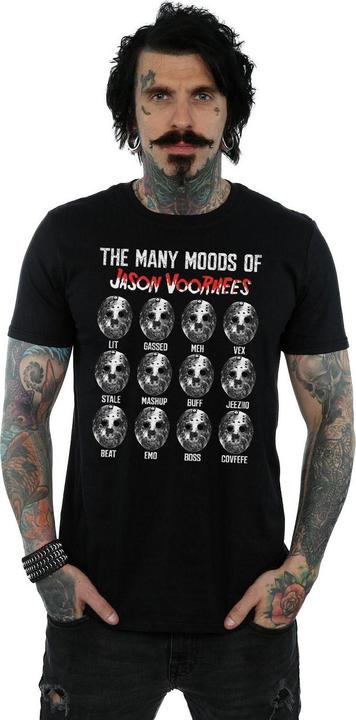 Immagine prodotto Absolute Cult The Many Moods Of Jason Voorhees Maglietta Uomo (XXL)
