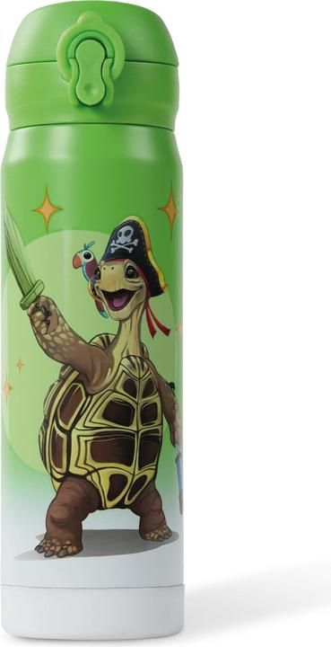 Produktbild Awave Die Schule der Magischen Tiere Trinkflasche 380 ml Edelstahl | grün, Henrietta (0.38 l)