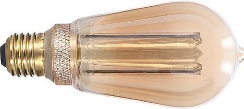 Produktbild Nordlux LED Lampe Filament Deco Retro E27 dimmbar 3,5W 1800K extra-warmweiss Gold 2080082758 (E27, 3.50 W, 120 lm, 1 x, G)