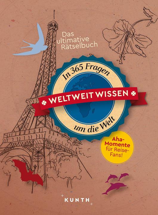 Produktbild Räselbuch Wissen weltweit (Deutsch, Kunth Verlag, 2023)