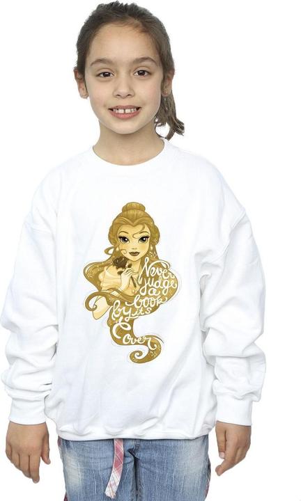 Immagine prodotto Disney Felpa da ragazza Beauty and the Beast Never Judge (116)