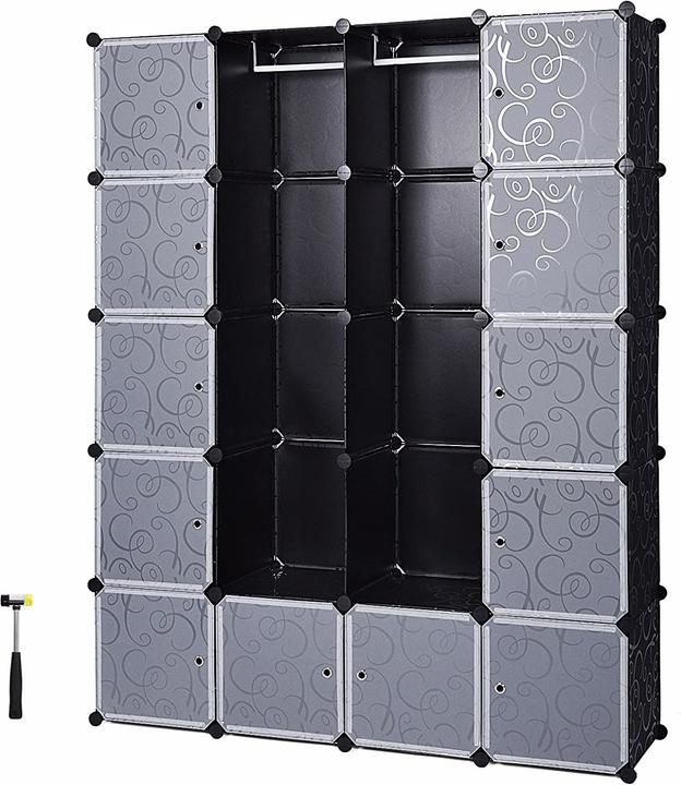 Actual product image Songmics Milo (143 x 36 x 178 cm)