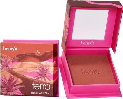 Actual product image BeneFit Cosmetics BENEFIT Wanderful World Blushes Terra Powder Blusher róż w pudrze Golden Brick-Red 6g (Golden Brick-Red)