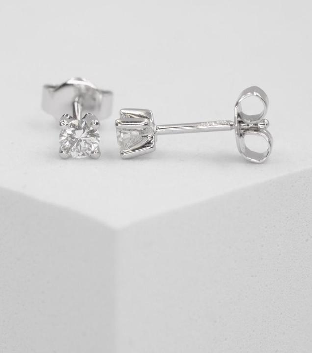 Image du produit Muau Boucles d'oreilles (Or blanc 750)