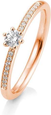 Immagine prodotto Breuning Anello di fidanzamento con pavé (53, 585/14 K Oro)