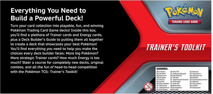 Actual product image Pokémon Trainer's Toolkit Collection Box (English, Box Set & Collection)