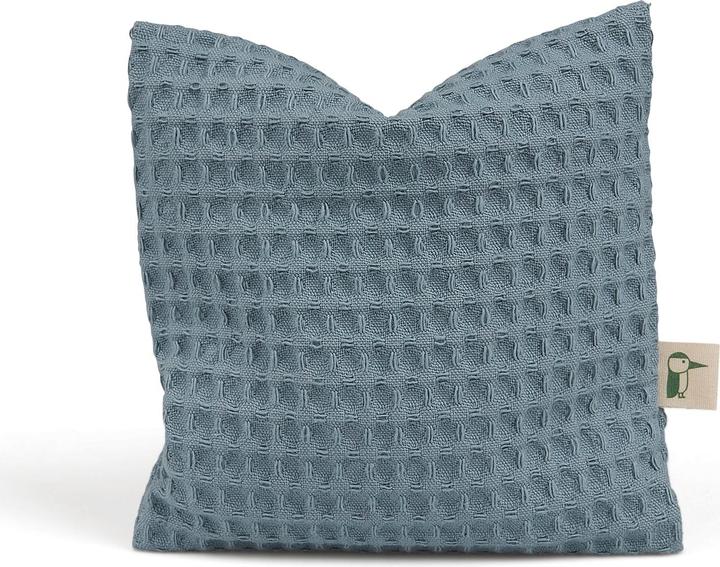 Produktbild Grünspecht Rapssamenkissen Waffelpiqué (13.5 x 13.5 cm)