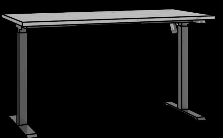 Image du produit ADRK Furniture Bureau réglable en hauteur MALLO