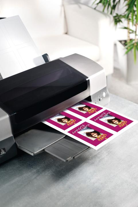 Actual product image Sigel InkJet bottle labels A4