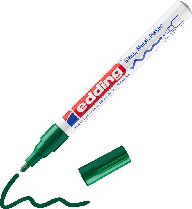 Image du produit Edding 751 Marqueur de vernis brillant (Vert, 1 mm, 1 x)