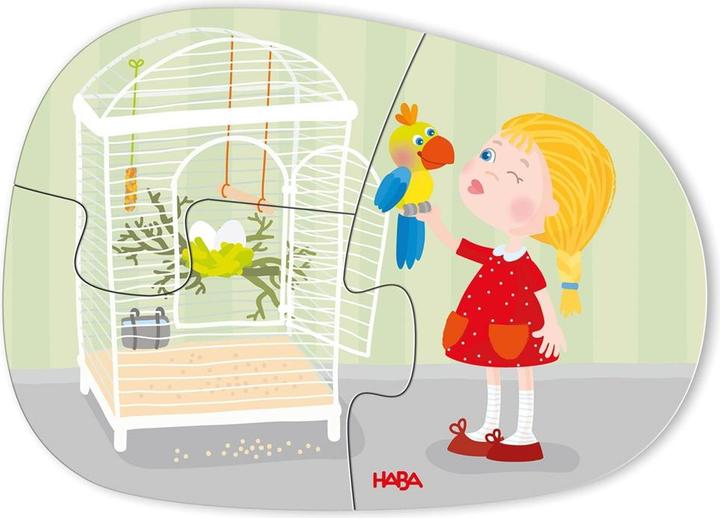 Immagine prodotto Haba 6 primi puzzle di animali domestici (18 pezzi)