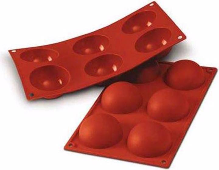 Image du produit Silikomart Sf 003 Moule en silicone à demi-sphères (6 cm)