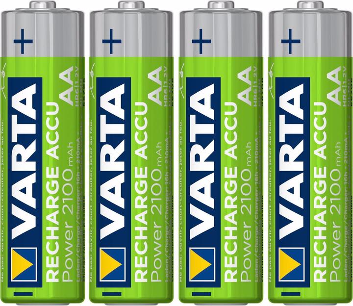 Image du produit Varta Recharge Accu Power (4 pcs, AA, 2100 mAh)