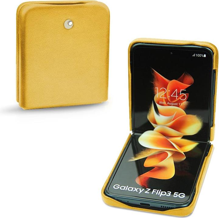 Actual product image Noreve Leather Cover (Samsung Galaxy Z Flip3)