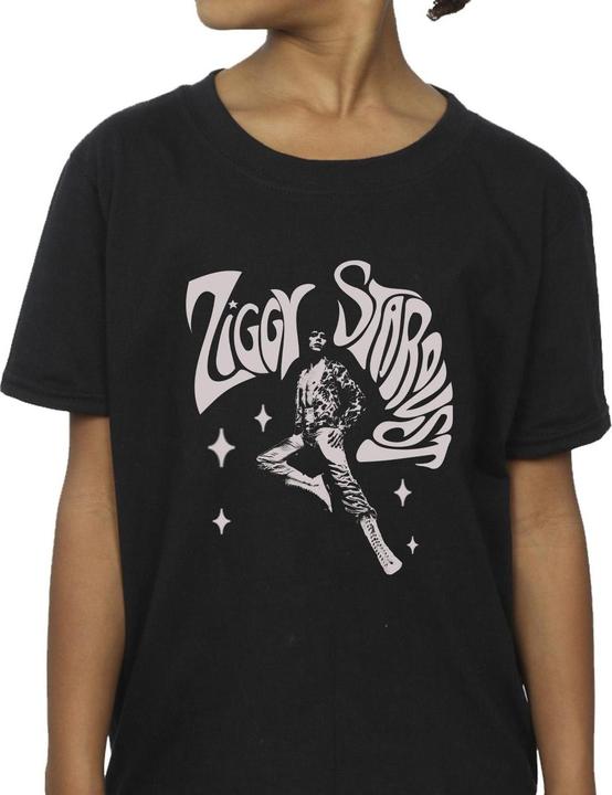 Immagine prodotto David Bowie Ziggy Pose Maglietta Ragazze (128)