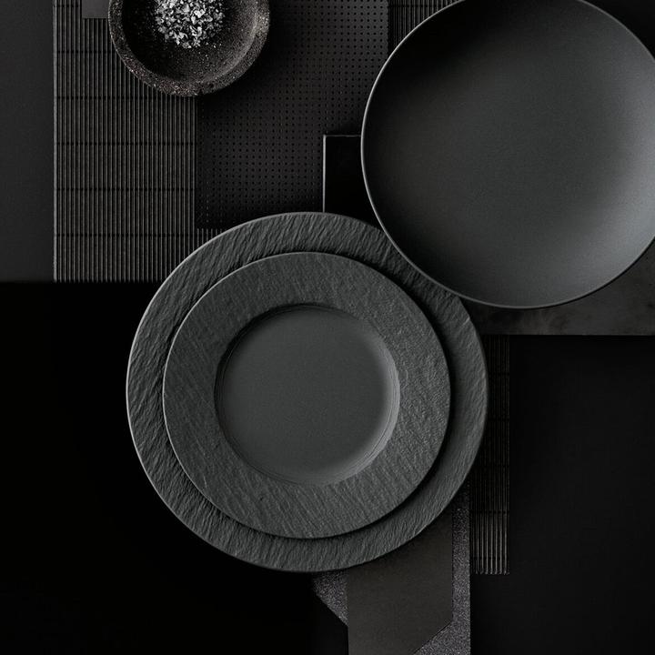 Actual product image Villeroy & Boch Frühstücksteller Manufacture Rock (1 x, 22 cm)