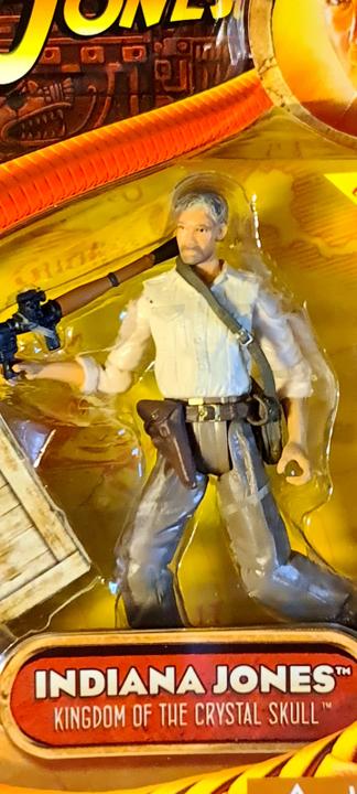 Actual product image Hasbro Indiana Jones and the Kingdom of the Crystal Skull Action Figure 2008 Indiana Jones