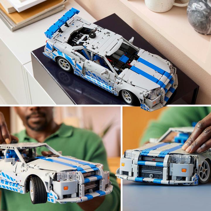 Produktbild LEGO 2 Fast 2 Furious Nissan Skyline GT-R (R34) Flitzer (42210, LEGO Technic)