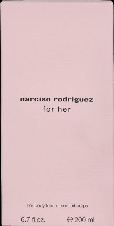 Actual product image Narciso Rodriguez for Her (Body cream, 200 ml)