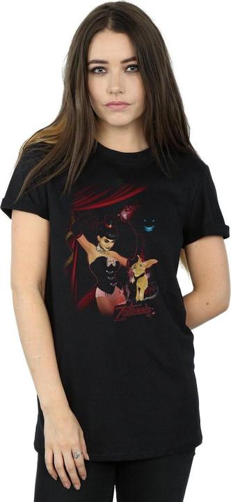 Actual product image Womens/Ladies Zatanna Bombshell Cover Cotton Boyfriend T-Shirt (S)