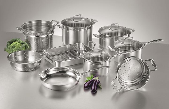 Actual product image Scanpan Tajine-Impact, stainless steel, 28 cm, 2 units (28 cm, Tajine pot, Stainless steel)