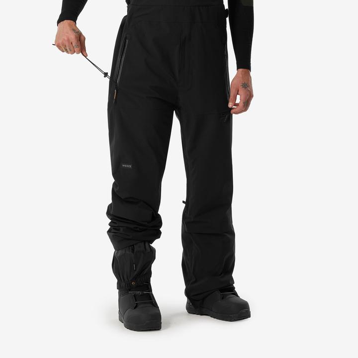 Produktbild Dreamscape Snowboardhose Latzhose Herren wasserdicht - 900 schwarz (XXL)