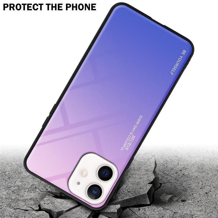 Image du produit Cadorabo Couverture en verre TPU 2 couleurs (Apple iPhone 12 mini)