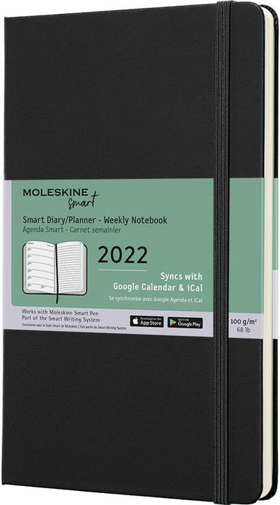 Produktbild Moleskine Smart Writing Calender (Quer, Harter Einband, Deutsch)