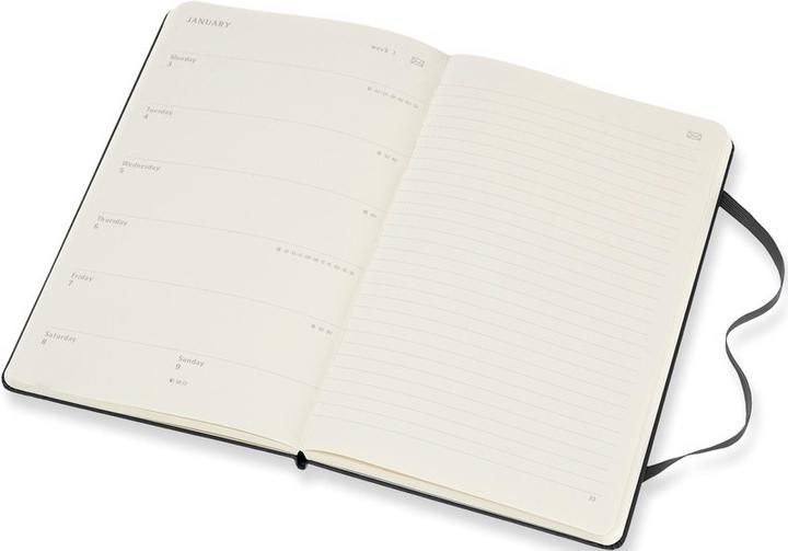 Produktbild Moleskine Smart Writing Calender (Quer, Harter Einband, Deutsch)