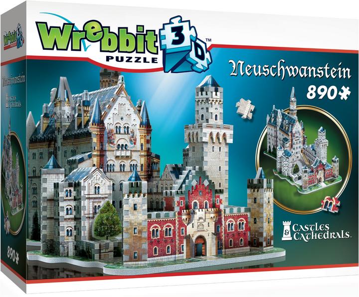 Produktbild Wrebbit 3D Schloss Neuschwanstein (900 Teile)
