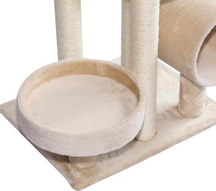 Produktbild PawHut Kletterbaum (105 cm, Beige)