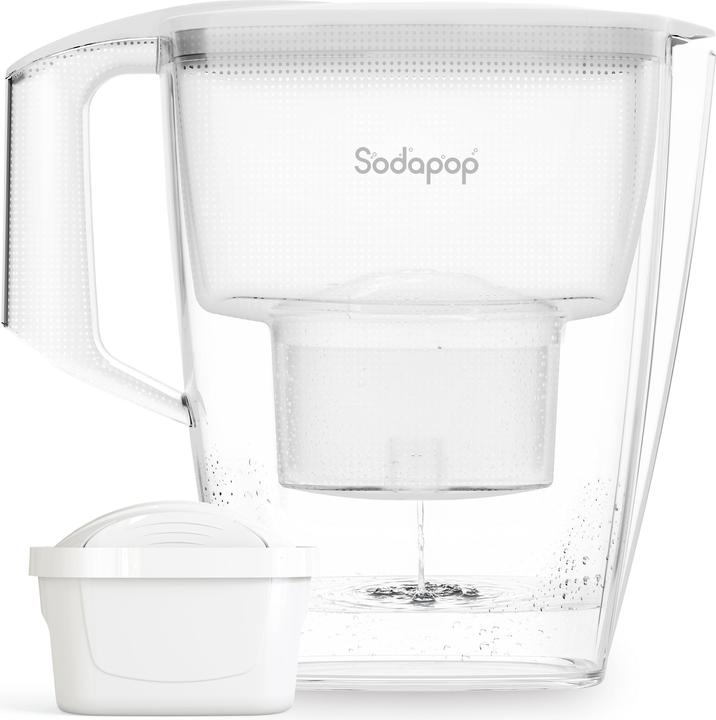 Actual product image Sodapop Selina + activated carbon filter