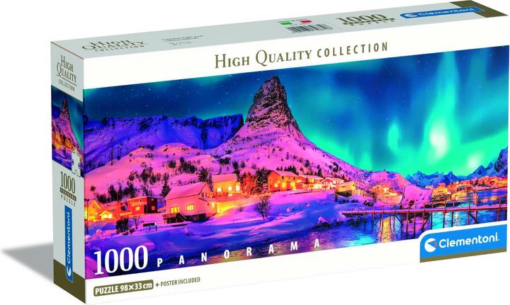 Actual product image Clementoni Panoramic puzzle 1000 pieces: Lofoten Islands (1000 pieces)