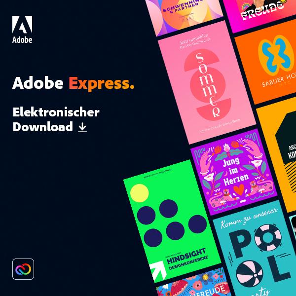 Adobe Express Premium (1 Utilisateur, 12 mois)