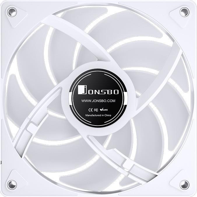 Actual product image Jonsbo CR-1000 V2 RGB - white (154 mm)
