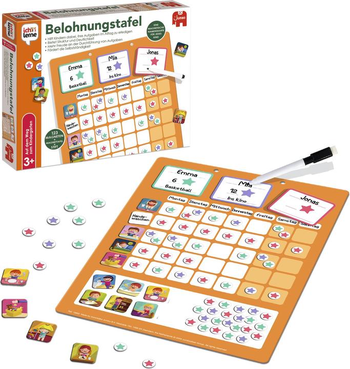 Produktbild Jumbo Ich lerne Belohnungstafel (Deutsch)