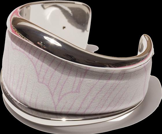 Image du produit MM33 Bangle fleurs romantiques (950 Platine)